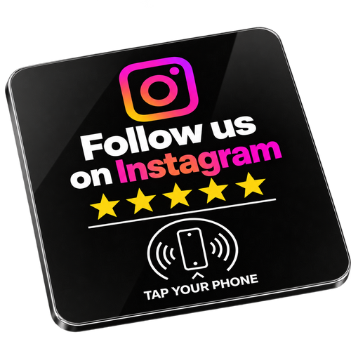 Placa Instagram NFC