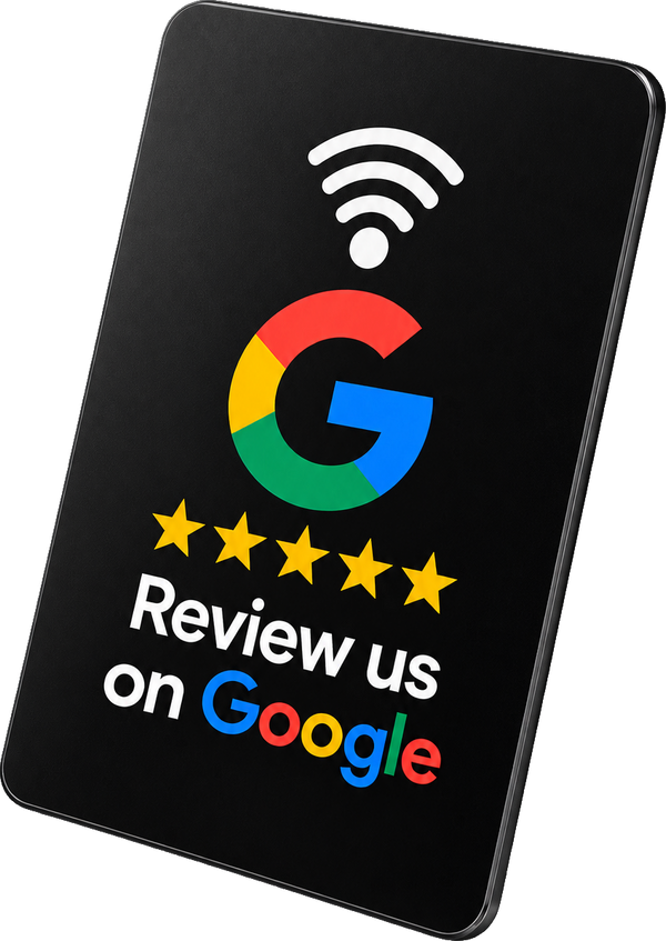 Tarjeta NFC ReviewShop para reseñas de Google